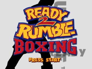 Ready 2 Rumble Boxing title screen for Nintendo 64
